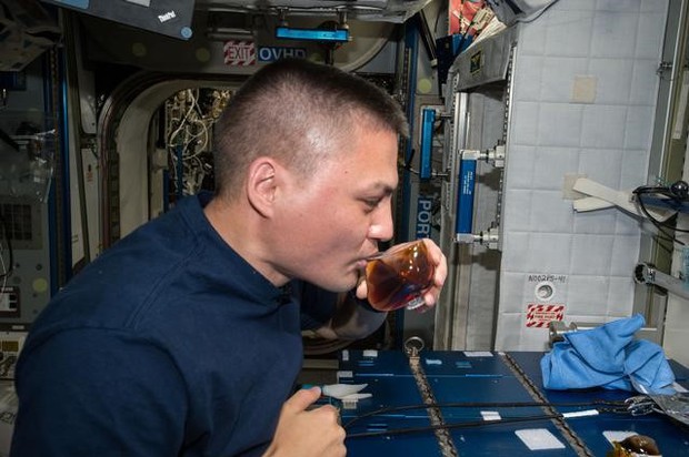 Drinking in Space