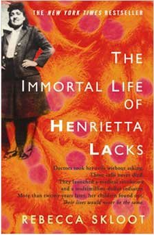 Book cover Immortal Life of Henrietta Lacks