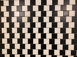 Figure 4. Are the tiles really crooked?  
